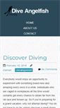 Mobile Screenshot of dive-angelfish.com